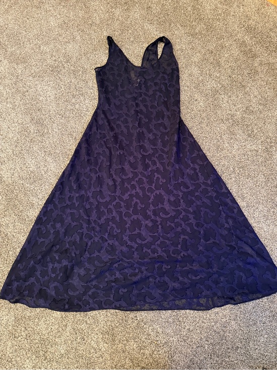 Victoria's Secret Dresses & Skirts - VTG Sheer Victoria’s Secret Gold Crown Label Maxi Slip Dress Sz L Luxe Romantic